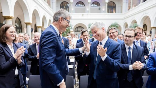 Amtsübergabe im Bundesverkehrsministerium Amtsübergabe im Bundesverkehrsministerium
