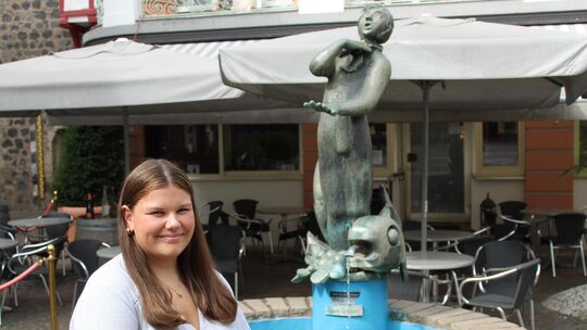 Die 15 Jahre alte Schülerin Amelie Fossemer aus Linz geht dank eines Stipendiums für zehn Monate in die USA.
