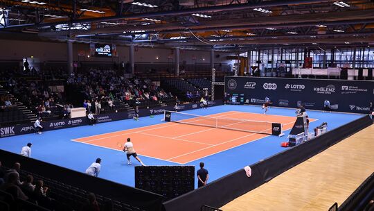 Die Koblenz Tennis Open werden auch 2027 wieder in der Koblenzer EPG Arena stattfinden.