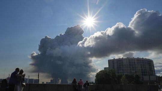 Ukraine-Krieg - Drohnenangriff auf St. Petersburg Ukraine-Krieg - Drohnenangriff auf St. Petersburg