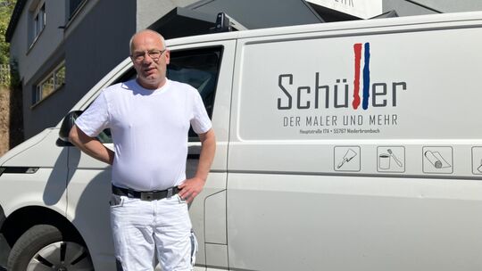 Ingo Nolde führt den Malereibetrieb Schüller seit 2011.