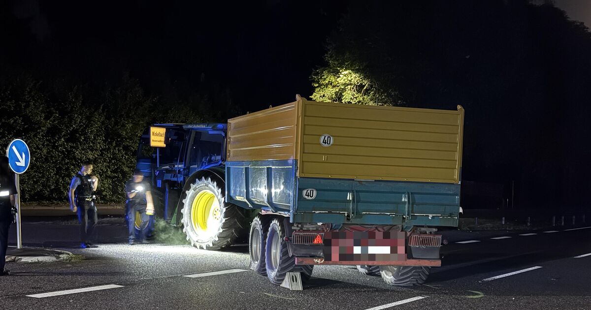 Collision on B8 in the Westerwald: Motorcyclist thrown through the air in ...
