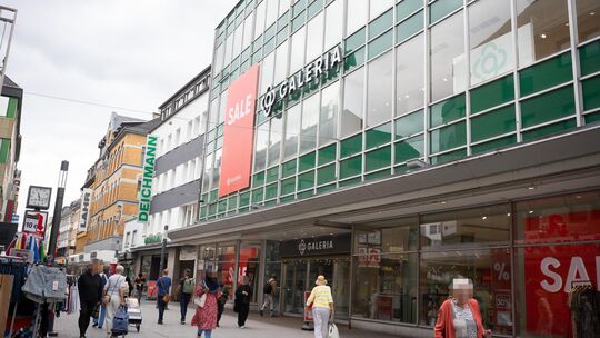 Die Galeria-Filiale in der Löhrstraße in Koblenz: Das Unternehmen stellt den Standort auf den Prüfstand. Was ist, wenn die Hande Die Galeria-Filiale in der Löhrstraße in Koblenz: Das Unternehmen stellt den Standort auf den Prüfstand. Was ist, wenn die Hande