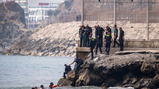Migranten in Spanien