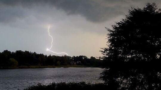 Unwetter in Schleswig-Holstein