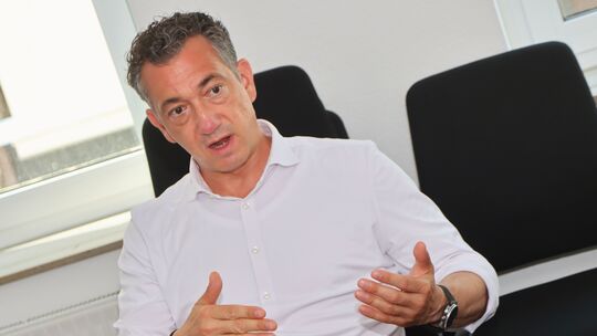 Halbzeit: Bad Kreuznachs Oberbürgermeister Emanuel Letz hat vier Jahre als Chef der Stadt absolviert – und nochmal vier vor sich Halbzeit: Bad Kreuznachs Oberbürgermeister Emanuel Letz hat vier Jahre als Chef der Stadt absolviert – und nochmal vier vor sich