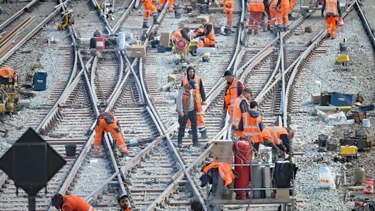 Bauarbeiten Am Münchner Hauptbahnhof Bauarbeiten Am Münchner Hauptbahnhof
