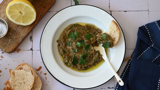 Griechischer Auberginendip Melitzanosalata