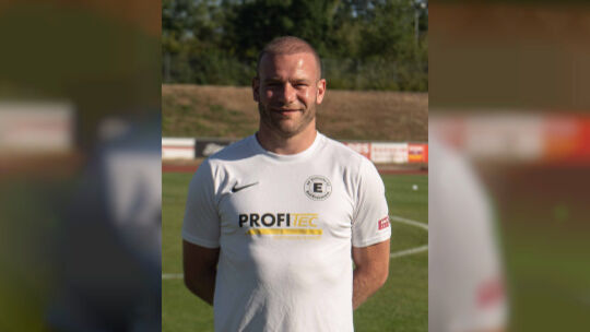Stand direkt in der Startformation: Eintracht-Zugang Fabien Spreitzer.