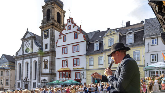 Das war ein herrlicher Musikabend: Hits von Zucchero, Adriano Celentano sowie Al Bano brachten ein Gefühl von „Dolce Vita“ bei d