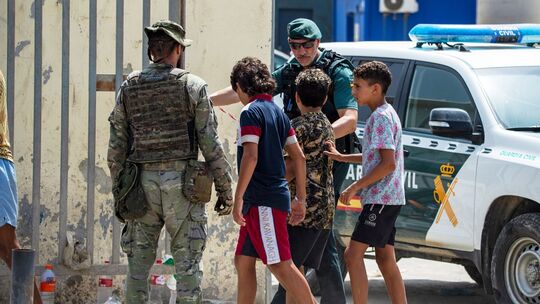 Migranten in Spanien - Ceuta Migranten in Spanien - Ceuta