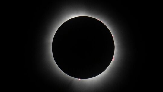 Totale Sonnenfinsternis - Indianapolis Totale Sonnenfinsternis - Indianapolis