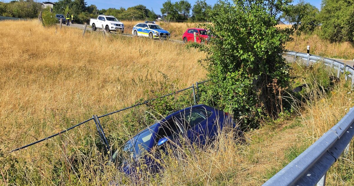 Unfall bei Berschweiler: Rehen ausgewichen: Auto fährt 25 Meter auf ...