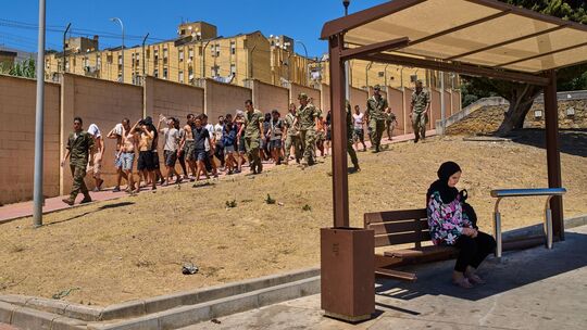 Migranten in Spanien - Ceuta Migranten in Spanien - Ceuta