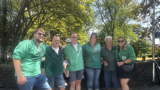 Das Team aus Atzelgift wurde Sieger mit dem originellen "Ackersch-Express“.