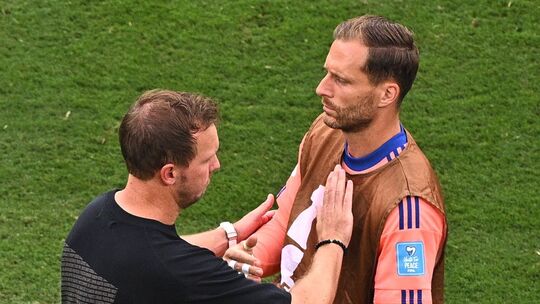 Julian Nagelsmann und Oliver Baumann