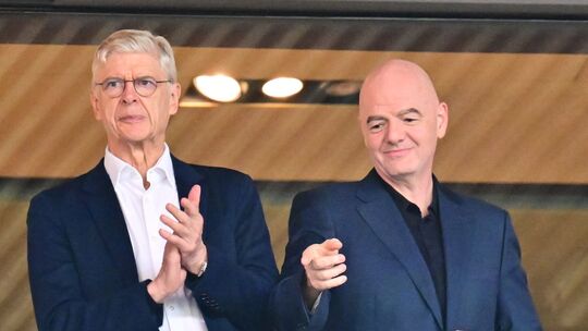 Gianni Infantino und Arsène Wenger