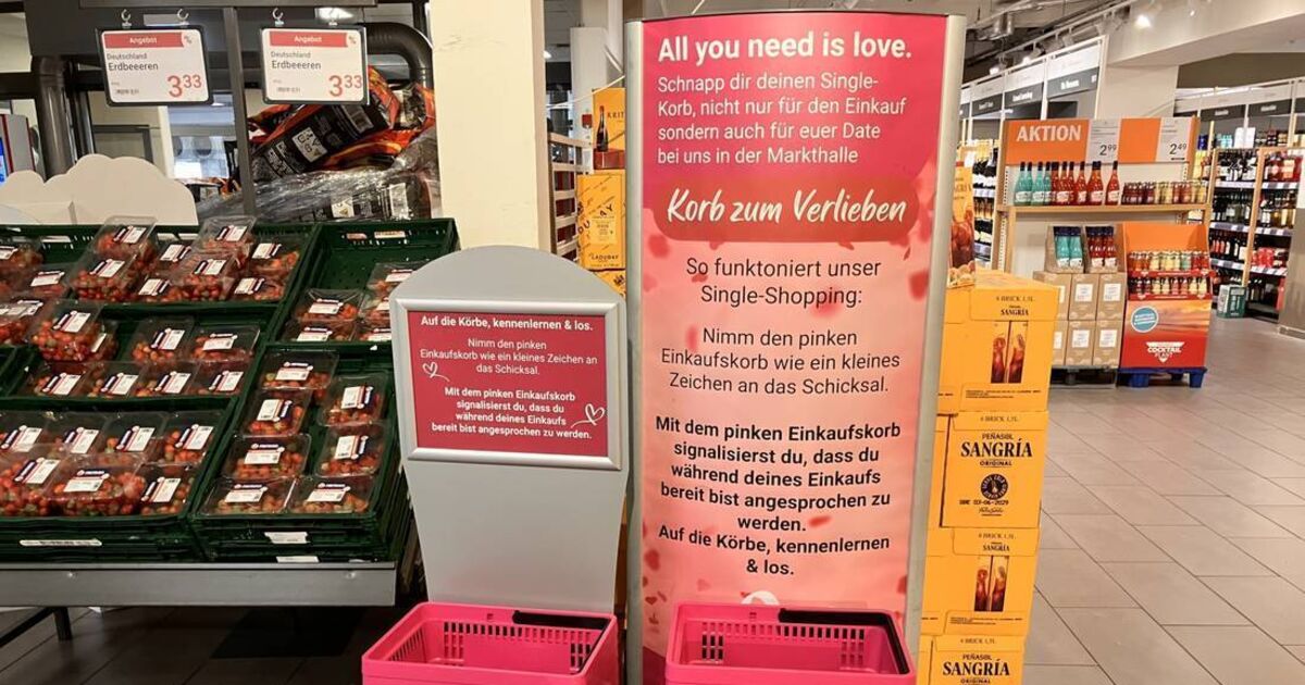 Globus in St. Wendel: Frisch verlieben zwischen Fleischkäsweck und Maggi