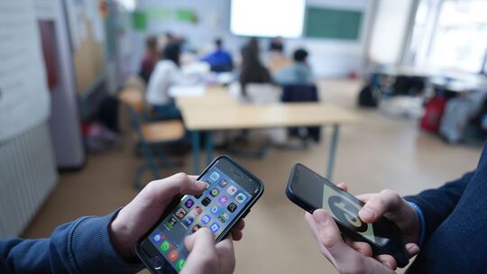 Smartphones in der Schule