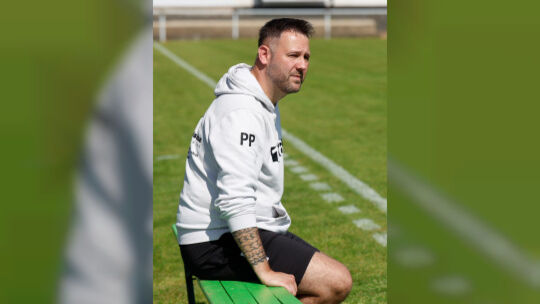 Pascal Pies ist Sportlicher Leiter und Torwarttrainer des TuS Hackenheim, der zu Saisonbeginn auf eine Torwartrotation setzt.