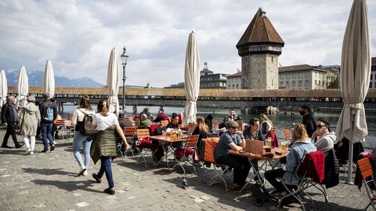 Brandalarm an der Kappelbrücke in Luzern - Spinnen? Brandalarm an der Kappelbrücke in Luzern - Spinnen?