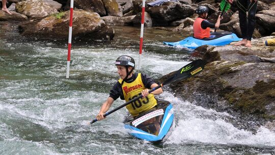 Die starken Vorstellungen von Birgit Zinner bei der Masters-DM auf der Oberen Mur in Österreich wurden mit zwei Bronzemedaillen