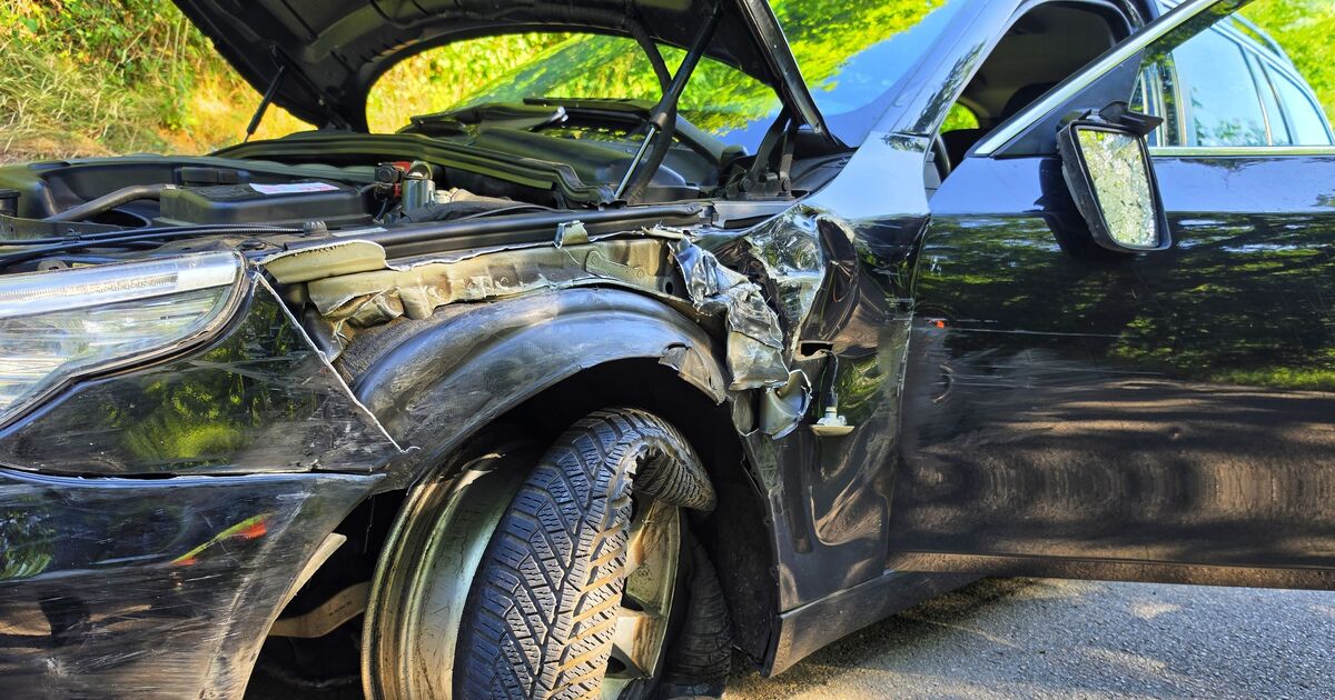 Collision near Meddersheim: Three occupants are lucky in accident on the ...