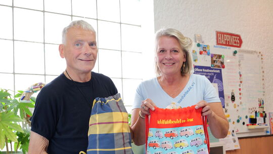 Tausende Wohlfühlbeutel hat der Verein schon an Krebspatienten verschickt.