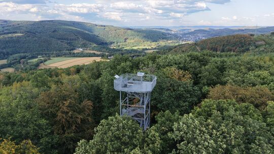 Auf den Ottoturm stellt die IGS Betzdorf/Kirchen am kommenden Mittwoch ihr Sonnenteleskop. Auf den Ottoturm stellt die IGS Betzdorf/Kirchen am kommenden Mittwoch ihr Sonnenteleskop.