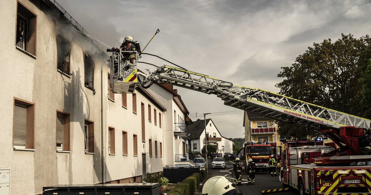 Birkenfeld: Devastating fire: Fire in apartment building claims one life