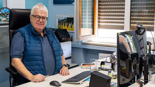 Bürgermeister Manfred Scherer verabschiedet sich nach 16 Jahren an der Spitze der Verbandsgemeinde Sprendlingen-Gensingen.