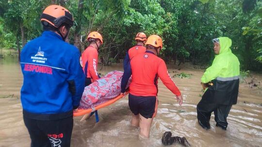 Unwetter auf den Philippinen