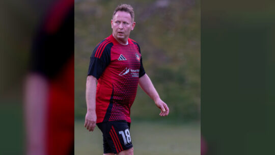 Timo Blinn gelang bei der starken Aufholjagd des SV Weiersbach II gegen den SV Gimbweiler II der 3:3-Ausgleich der Weiersbacher,