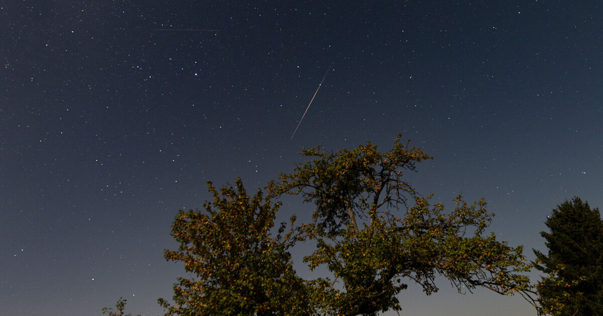 Celestial spectacle over Rhineland-Palatinate: Clear view of the Perseids ...