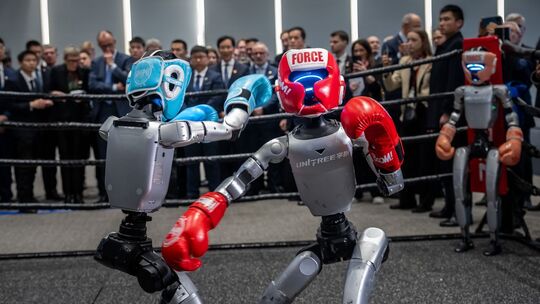 Roboter der Firma Unitree. Roboter der Firma Unitree.