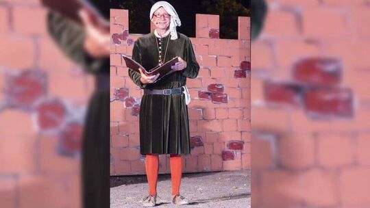 Beim Schauspiel der Säubrennersaga spielt Detlef Boor seit dem Jahr 2000 den Stadtschreiber.
