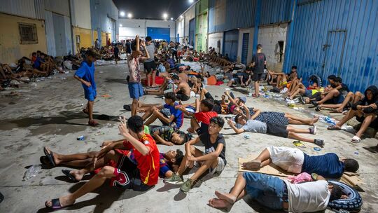 Migranten in Spanien - Exklave Ceuta Migranten in Spanien - Exklave Ceuta