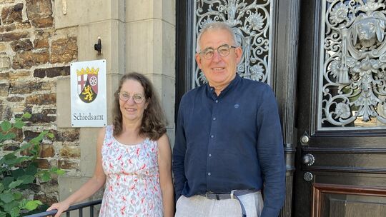 Andrea Speier und Wiegand Otterbach sind Schiedsleute in Höhr-Grenzhausen.
