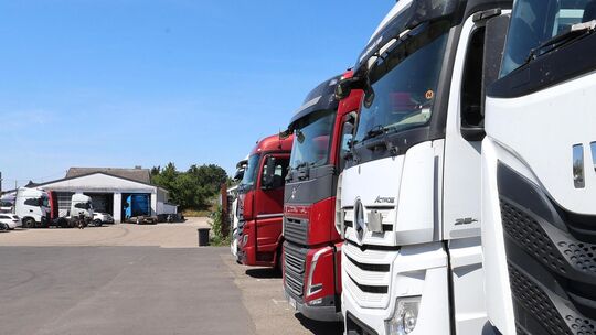 Das ehemalige Firmengelände der Firma Brenner wird aktuell vom Transportunternehmen Pop Trans UG genutzt.