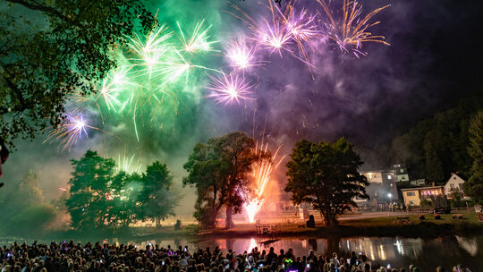 Trotz anhaltender Trockenheit wird man in Waldbreitbach auch in diesem Jahr nicht auf das Feuerwerk verzichten müssen.
