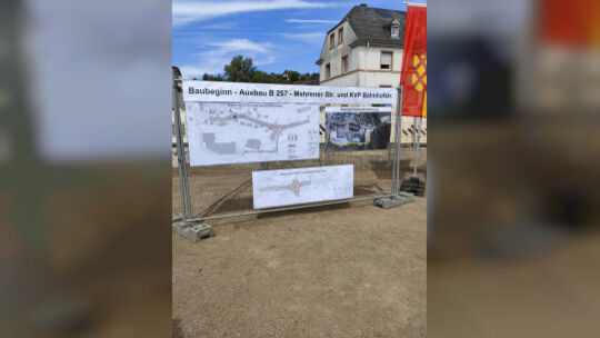 Der Ausbau der Mehrener Straße wird voraussichtlich zwei Jahre lang Beeinträchtigungen mit sich bringen.