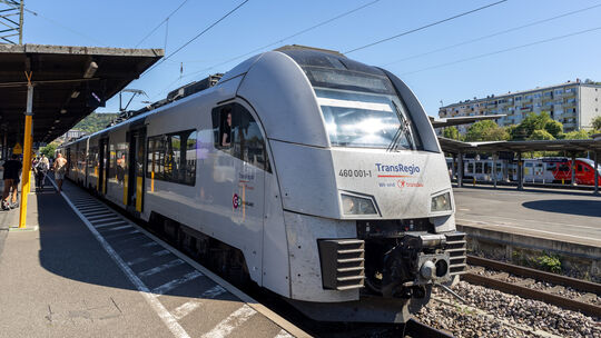 Mittelrheinbahn RB 26 fährt nach Stellwerkstörung wieder zurück zum Ausgangsbahnhof.