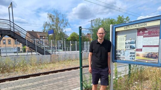 Ist der Zug für die Ostertalbahn bereits abgefahren? Das will Christian Bohr nicht glauben und hat als Reaktion auf die drohende Ist der Zug für die Ostertalbahn bereits abgefahren? Das will Christian Bohr nicht glauben und hat als Reaktion auf die drohende