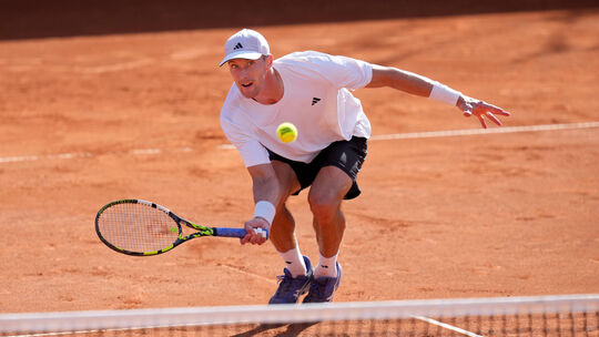 Tennisprofi Jan Choinski aus Münstermaifeld. Tennisprofi Jan Choinski aus Münstermaifeld.