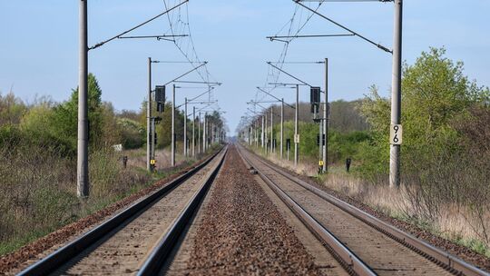 Bahnstrecke bei Leipzig Bahnstrecke bei Leipzig
