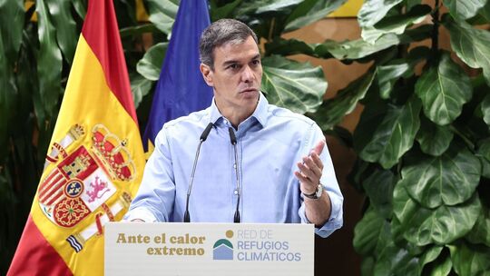 Spaniens Ministerpräsident Pedro Sánchez Spaniens Ministerpräsident Pedro Sánchez