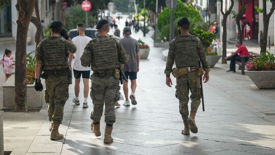 Grenzübergang zu Marokko Grenzübergang zu Marokko