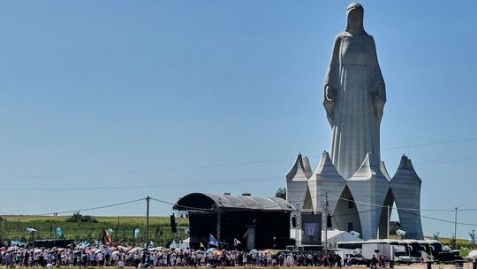 Größte Marienstatue Europas in Polen eingeweiht