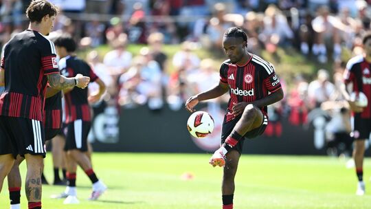 Erstes Training Eintracht Frankfurt mit Hütter Erstes Training Eintracht Frankfurt mit Hütter
