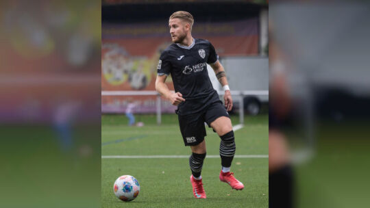 Mit einem späten Tor bescherte Manuel Rott seinem VfB Linz beim Gastspiel in Schweich zumindest einen Punktgewinn.